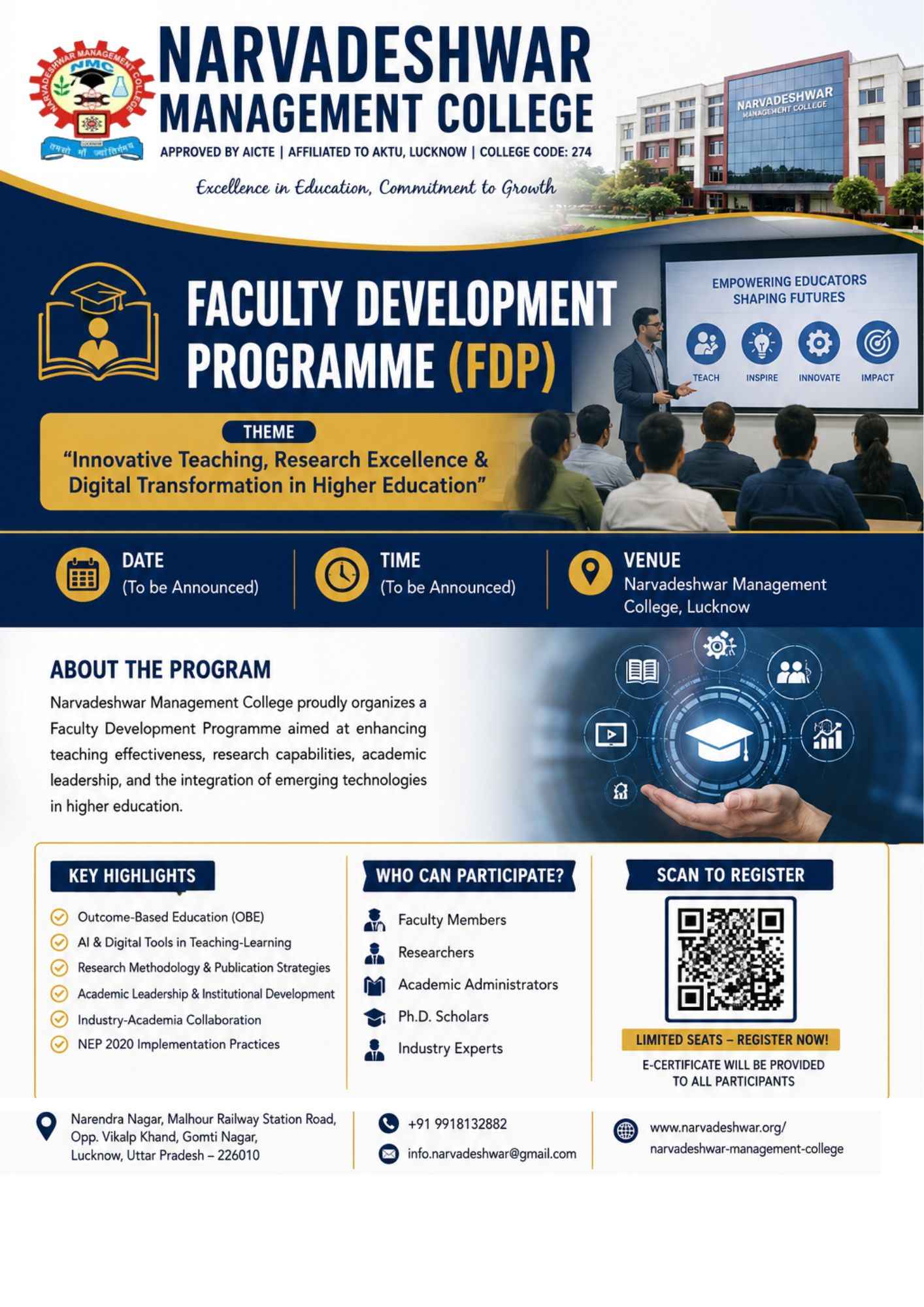 FACULTY DEVELOPMENT PROGRAM 2026